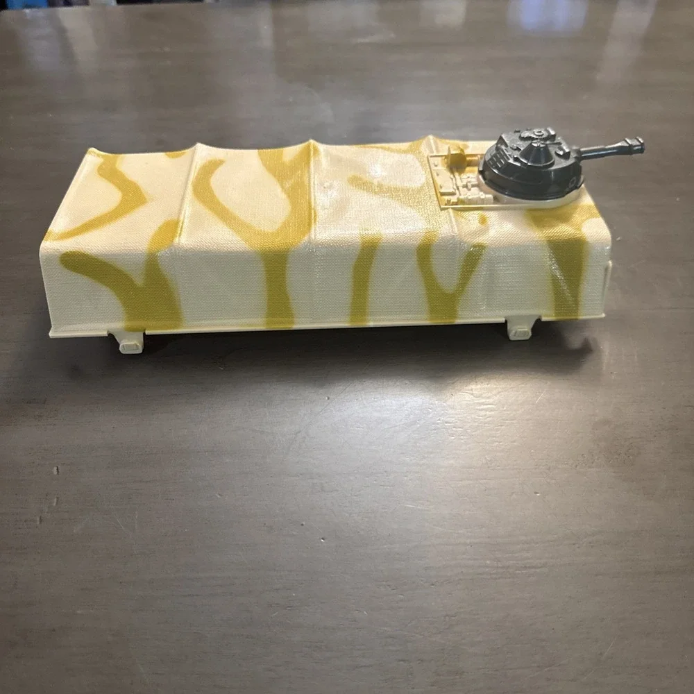 GI Joe 1983  APC  Canopy Cover,And Turret Part Accessory Hasbro Arah Vintage